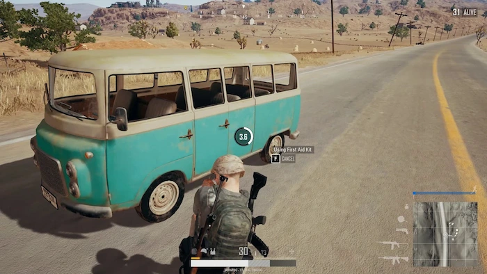 PUBG'deki araçlar sağlam kalkanlardır